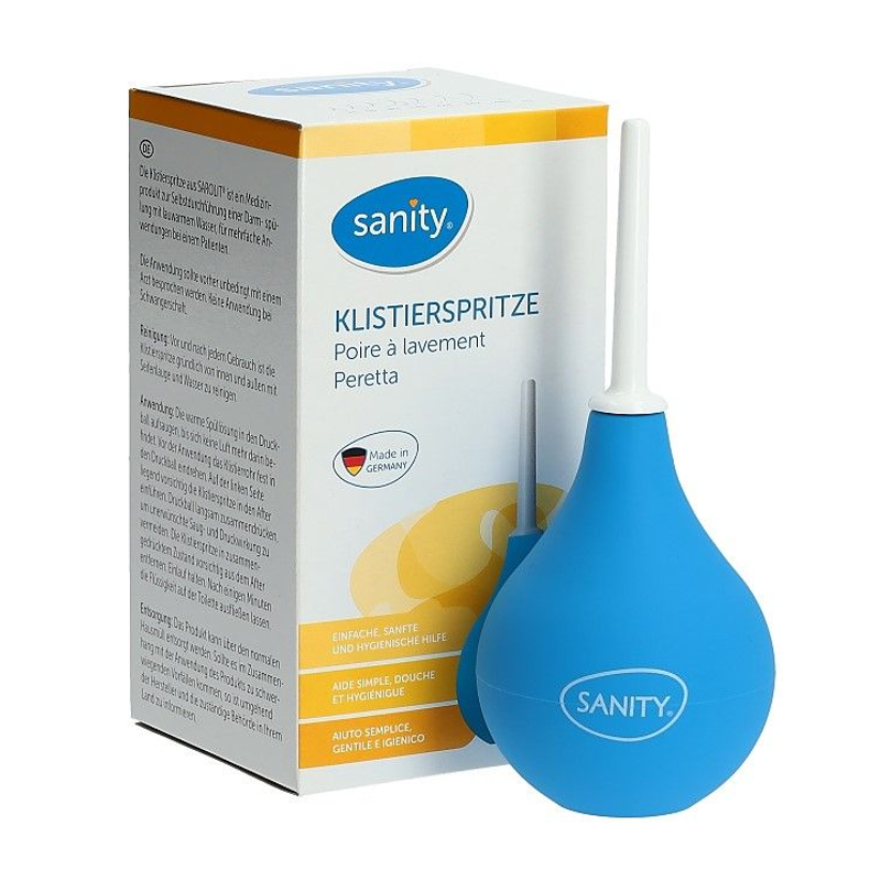 SANITY Birnspritze Gr7 143ml zweiteilig