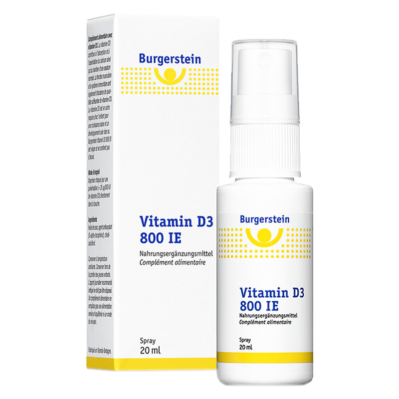 Burgerstein Vitamin D3 800 IE Spray 20 ml