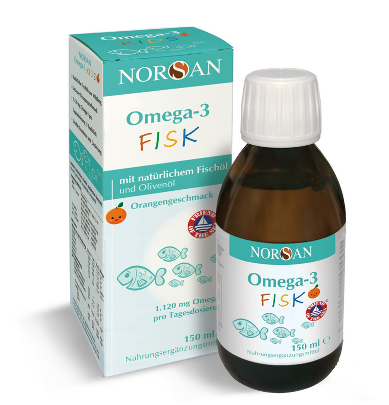NORSAN Omega-3 Fisk Öl 150 ml