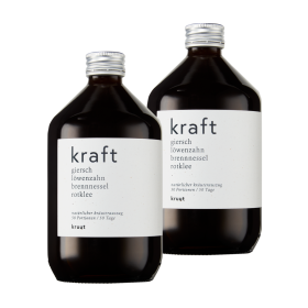 kruut Wildkräuterauszug Kraft 2 x 500 ml