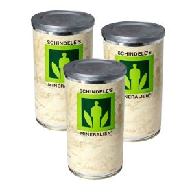 Schindeles Mineralien Pulver 3x 400 g