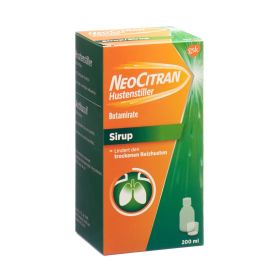 NEOCITRAN Hustenstiller Sirup 15 mg/10ml 200 ml