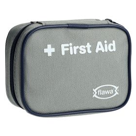 Flawa Taschenapotheke Etui grau