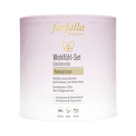 Farfalla Edelsteinöle Wohlfühlset 7 x 10 ml