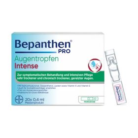 Bepanthen Pro Augentropfen Intense Monodosen 20 x 0.4 ml