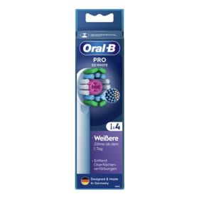 ORAL-B Aufsteckbürsten Pro 3D White 4 Stück
