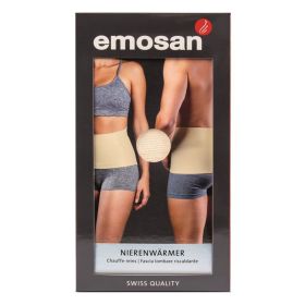 Emosan Ultra Nierenwärmer anatomisch écru M