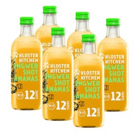 Kloster Kitchen Ingwer Shot Ananas Bio 6 x 360 ml