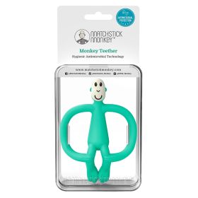 Matchstick Monkey Teether Green