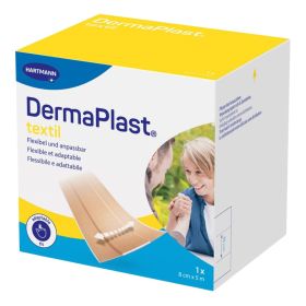 Dermaplast Textil Schnellverband 8 cm x 5 m Rolle