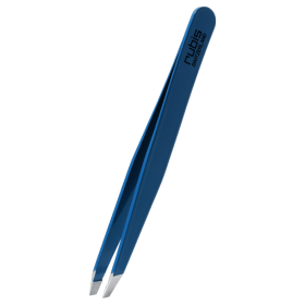 Rubis Pinzette gerade blau Inox