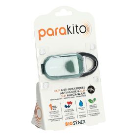 Parakito Clips für Kinderwagen Rucksack kaki