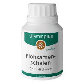 Vitaminplus Flohsamenschalen Kapseln 120 Stück