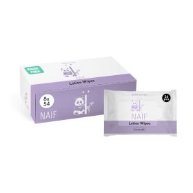 Naif Plastikfreie Feuchttücher mit Lotion 8 x 54 Stück