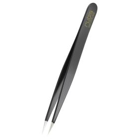 Rubis Pinzette spitz schwarz Inox