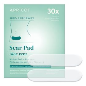 Apricot Narben Pad mit Aloe Vera wiederverwendbar