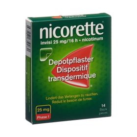 Nicorette Invisi Patch 25 mg/16 h 14 Stück