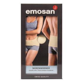 Emosan Ultra Nierenwärmer Velcro écru M