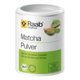 Raab Matcha Grüntee Basic Bio Pulver 100 g