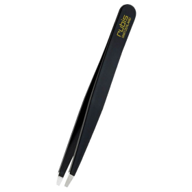 Rubis Pinzette gerade schwarz Inox