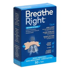 Breathe Right Nasenpflaster Tan L 30 Stück