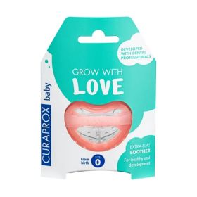 Curaprox Baby Schnuller Grösse 0 coral