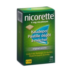 Nicorette Original Kaudepots 4 mg 105 Stück