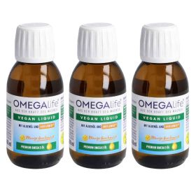 Omega-Life Algenöl flüssig 3x 100 ml