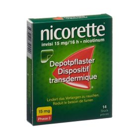 Nicorette Invisi Patch 15 mg/16 h 14 Stück
