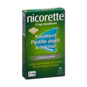 Nicorette Original Kaudepots 2 mg