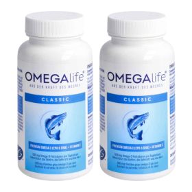 Omega-Life Classic Kapseln 500 mg 2x 120 Stück