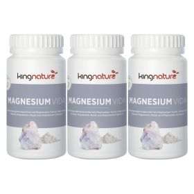 Kingnature Magnesium Vida Kapseln 3x 60 Stück