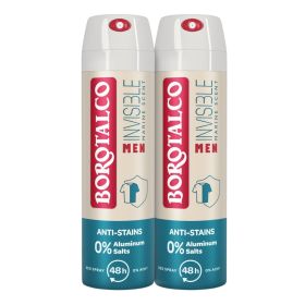 Borotalco Men Deo Spray Invisible 2 x 150 ml