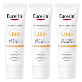 Eucerin Sun Actinic Control Fluid LSF 100 3x 80 ml