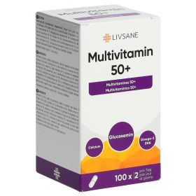 Livsane Multivitamin 50+ Kapseln 100 Stück