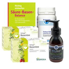 SÄURE-BASEN Balance Kurpackung mit Vital Fusspflege
