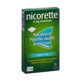 Nicorette Polar Mint Kaudepots 2 mg 30 Stück